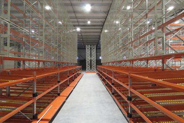 gravity flow racking systems