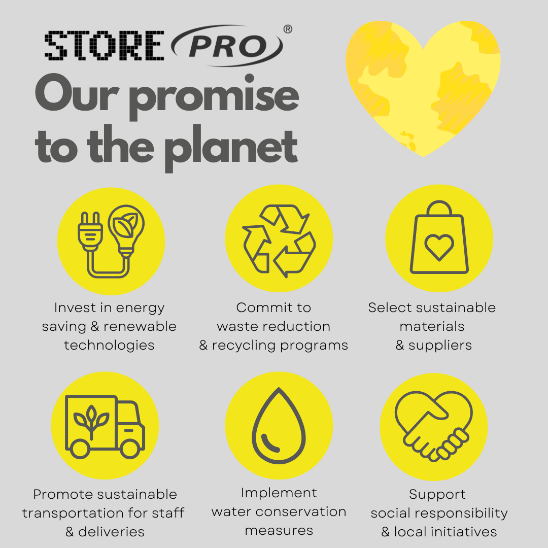 Storepro sustainability